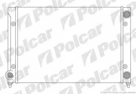 954608A1 Радіатор охолодження POLCAR підбір по vin на Brocar