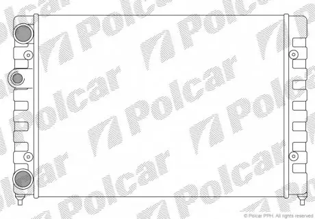 953808A1 Радиаторы охлаждения POLCAR підбір по vin на Brocar