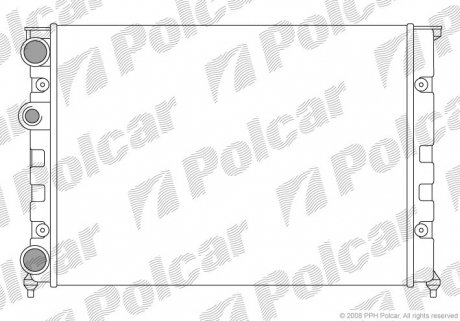 9538081 Радиаторы охлаждения POLCAR подбор по vin на Brocar