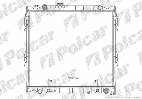 8177084 Радиаторы охлаждения POLCAR подбор по vin на Brocar