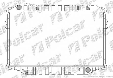 8176084 Радиаторы охлаждения POLCAR подбор по vin на Brocar