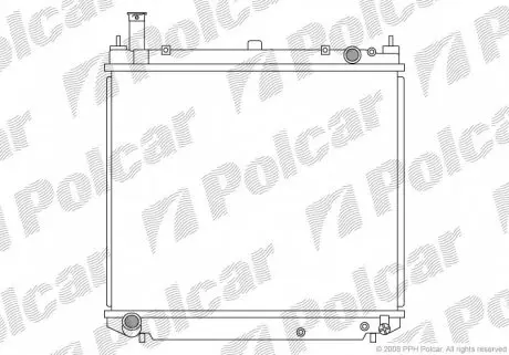 8165083 Радиаторы охлаждения POLCAR підбір по vin на Brocar