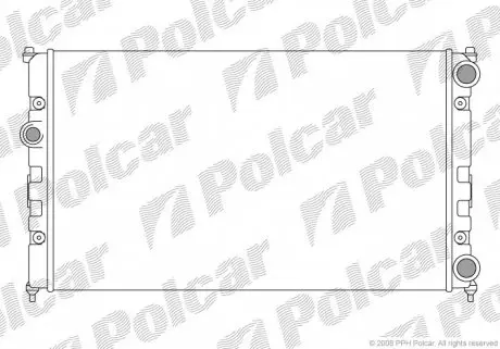 6713083 Радиаторы охлаждения POLCAR подбор по vin на Brocar