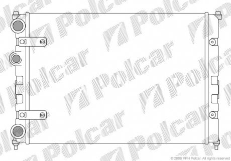 6713081 Радиаторы охлаждения POLCAR подбор по vin на Brocar