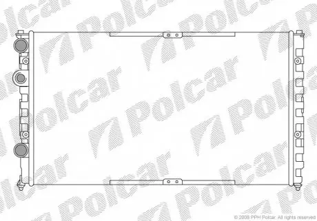 952508A1 Радиаторы охлаждения POLCAR подбор по vin на Brocar