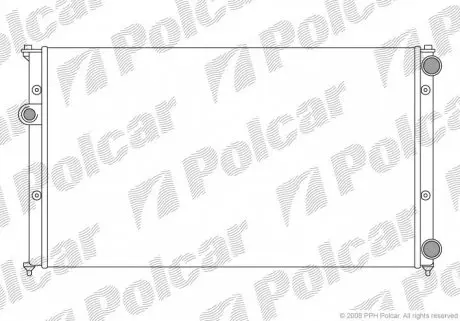 952408A5 Радіатори охолодження POLCAR підбір по vin на Brocar