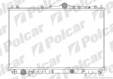 9040085 Радіатор охолодження POLCAR підбір по vin на Brocar