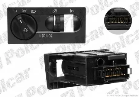 9538P10 Включатель основной POLCAR подбор по vin на Brocar