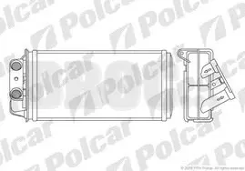 3005N82 Радіатори обігріву POLCAR підбір по vin на Brocar