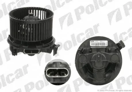 2800NU1X Вентилятор кабіни POLCAR підбір по vin на Brocar