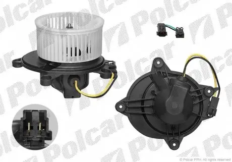2450NU1 Вентиляторы кабины POLCAR подбор по vin на Brocar