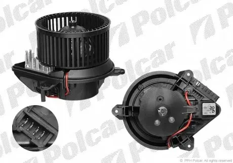2304NU1 Вентилятор кабіни POLCAR підбір по vin на Brocar