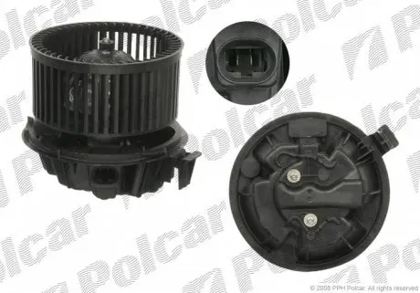 2707NU2X Вентиляторы кабины POLCAR підбір по vin на Brocar