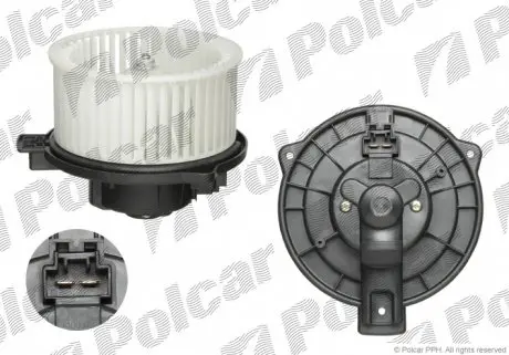 25X1NU1 Вентилятор кабіни POLCAR підбір по vin на Brocar