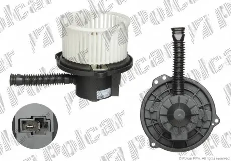 2501NU1 Вентиляторы кабины POLCAR подбор по vin на Brocar