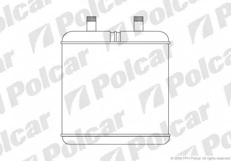 3052N82X Радиаторы обогрева POLCAR подбор по vin на Brocar