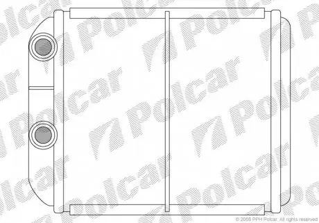 9040N81 Радиаторы обогрева POLCAR подбор по vin на Brocar