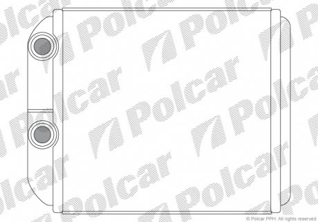 9040N8A1 Радиаторы обогрева POLCAR подбор по vin на Brocar