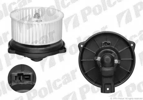 3807NU1 Вентилятор кабіни POLCAR підбір по vin на Brocar