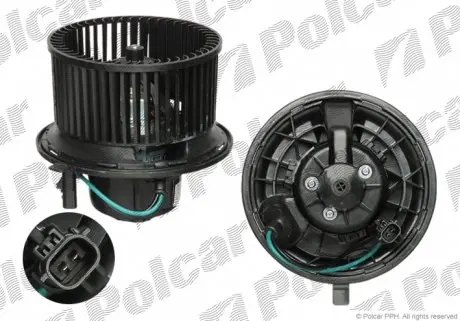 3410NU2 Вентилятор кабіни POLCAR підбір по vin на Brocar