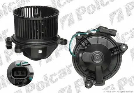 3410NU1 Вентиляторы кабины POLCAR подбор по vin на Brocar