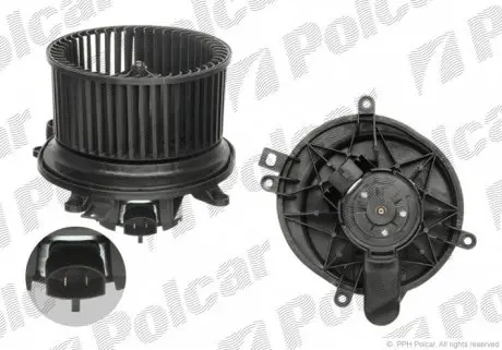 4519NU1 Вентилятор кабіни POLCAR підбір по vin на Brocar