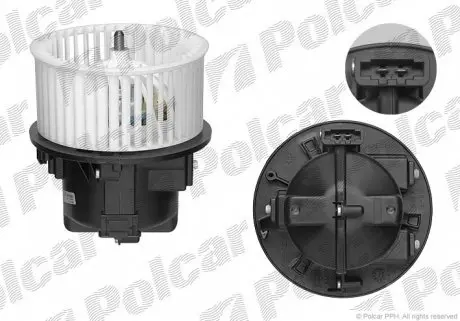 4312NU1X Вентилятор кабіни POLCAR підбір по vin на Brocar