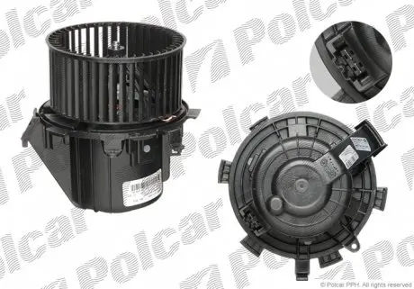 5748NU1X Вентилятор кабіни POLCAR підбір по vin на Brocar