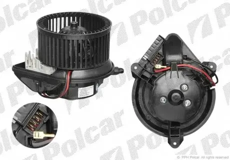 5745NU2 Вентилятор кабіни POLCAR підбір по vin на Brocar