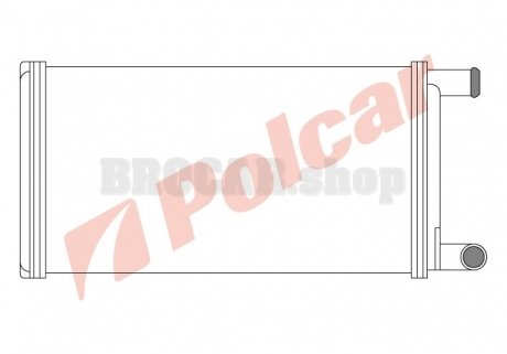 5061N82 Радиаторы обогрева POLCAR подбор по vin на Brocar