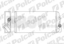 5053N81 Радіатор обігріву POLCAR підбір по vin на Brocar
