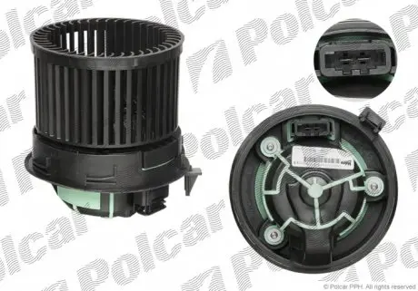 5712NU2X Вентилятор кабіни POLCAR підбір по vin на Brocar