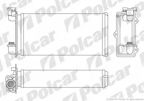 2005N81 Радиаторы обогрева POLCAR подбор по vin на Brocar