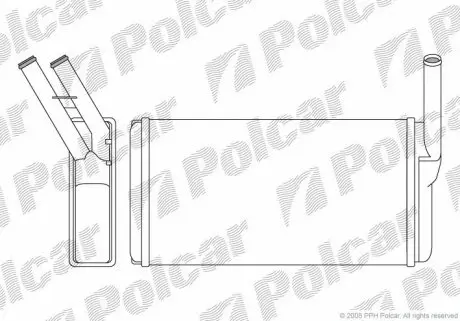 2013N81 Радиаторы обогрева POLCAR подбор по vin на Brocar