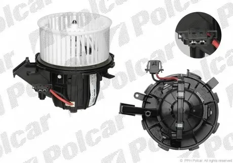1337NU1X Вентилятор кабіни POLCAR підбір по vin на Brocar