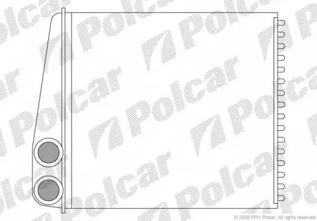 1331N81X Радиаторы обогрева POLCAR подбор по vin на Brocar