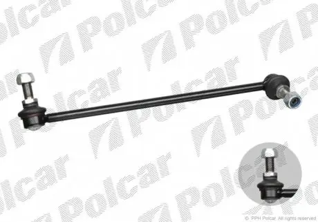 M542A Стійка стабілізатора лівий POLCAR підбір по vin на Brocar