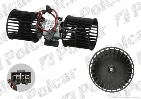 6910NU1 Вентилятор кабіни POLCAR підбір по vin на Brocar