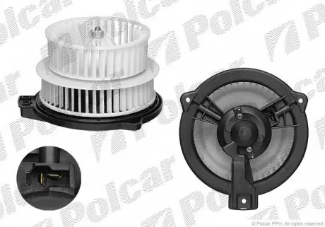 8128NU1 Вентилятори кабіни POLCAR підбір по vin на Brocar