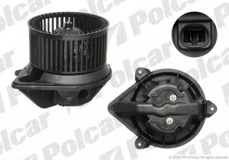 6007NU7X Вентилятор кабіни POLCAR підбір по vin на Brocar