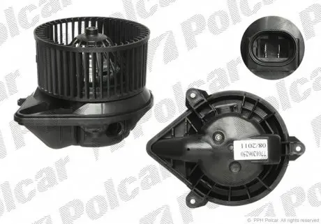 6007NU3 Вентилятор кабіни POLCAR підбір по vin на Brocar