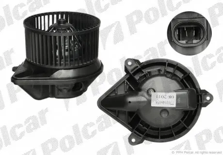 6007NU1 Вентилятор кабіни POLCAR підбір по vin на Brocar