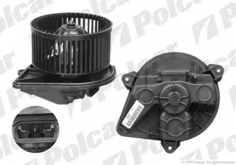 6026NU1X Вентиляторы кабины POLCAR подбор по vin на Brocar