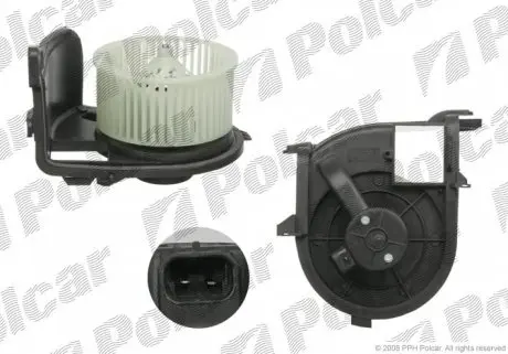 6016NU2X Вентилятор кабіни POLCAR підбір по vin на Brocar