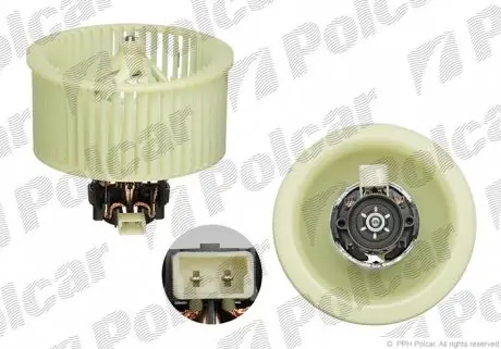 6042NU3X Вентилятор кабіни POLCAR підбір по vin на Brocar
