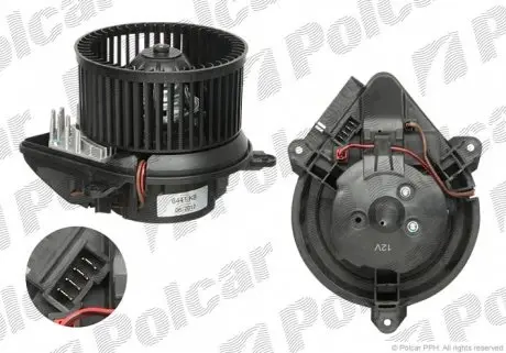 5706NU2 Вентилятор кабіни POLCAR підбір по vin на Brocar