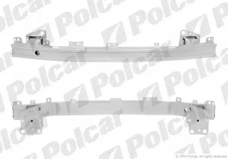 6014073 Усилитель бампера POLCAR подбор по vin на Brocar