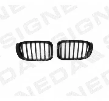 PBM07162BK Решітка радіатора чорна X3 (F25) 14-17 (к-т 2шт) SIGNEDA підбір по vin на Brocar