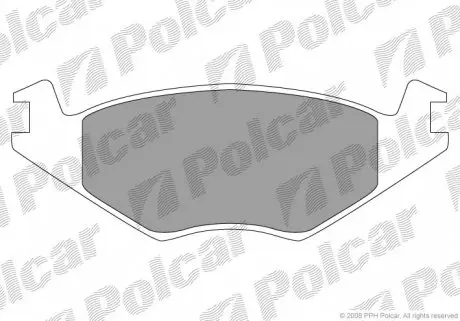 S700072 Гальмівні колодки POLCAR підбір по vin на Brocar