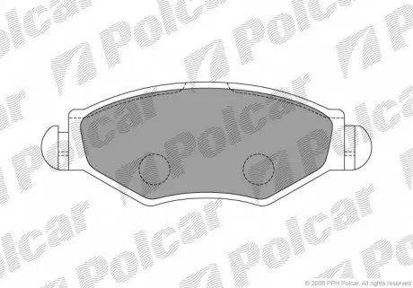 S700070 Гальмівні колодки POLCAR підбір по vin на Brocar